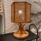 Rattan lamp