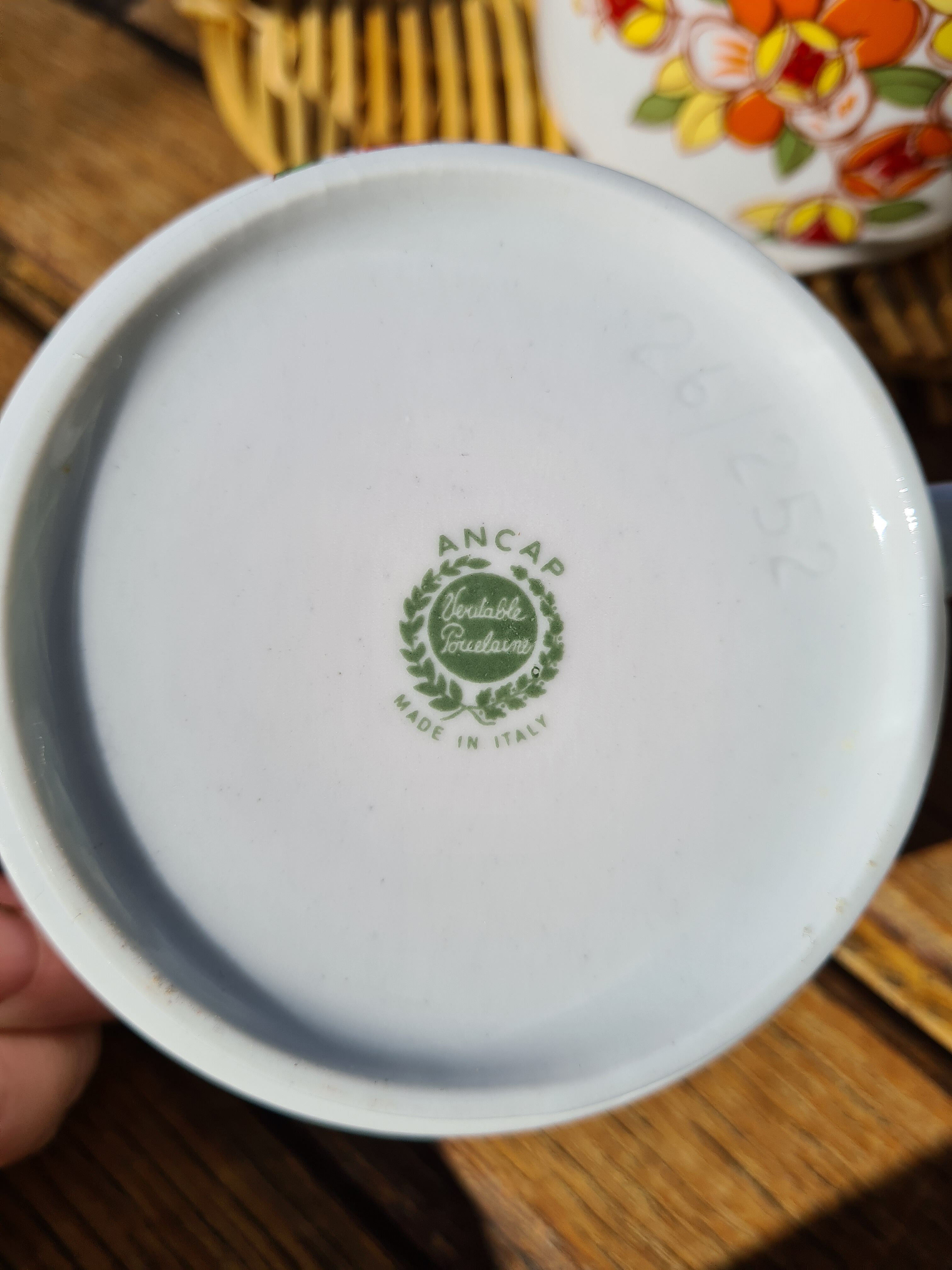 Vintage porcelain breakfast service