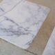 Series of 3 vintage marble coffee tables