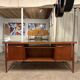 Bureau danois double face en teck, 1960