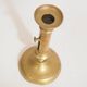 Pair of brass candlesticks