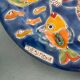 Simone's Plate, fishermen in a boat, hand-painted ceramic 26 cm, Sicily