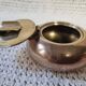 Small brass ashtray