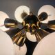 Rare Midcentury Chandelier Sputnik, Kamenicky Senov, 1970s