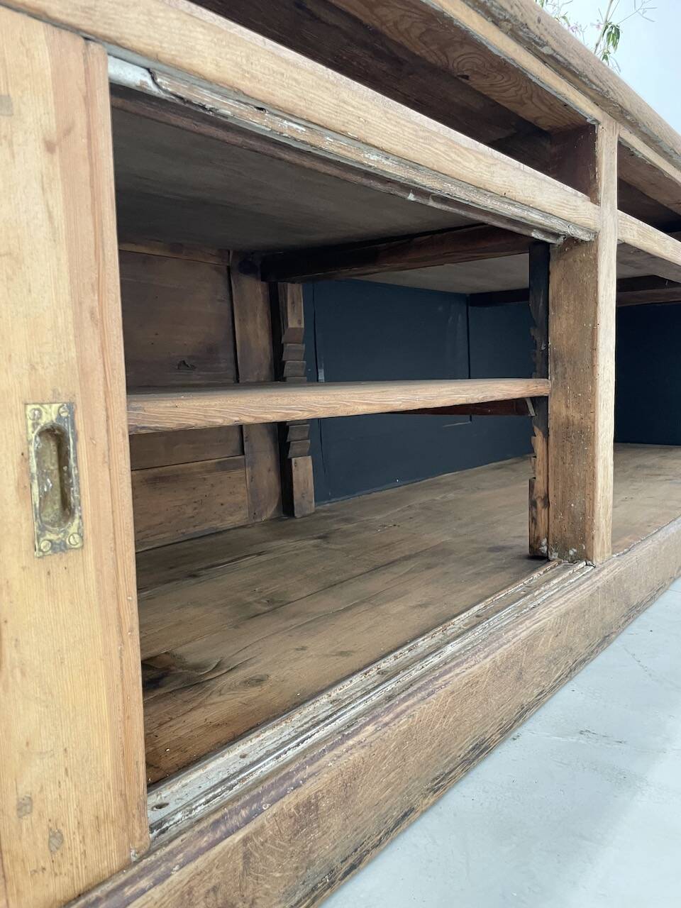 XXL oak and pine counter 350cm