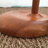 Vintage lamp 1960 wood goes up and down