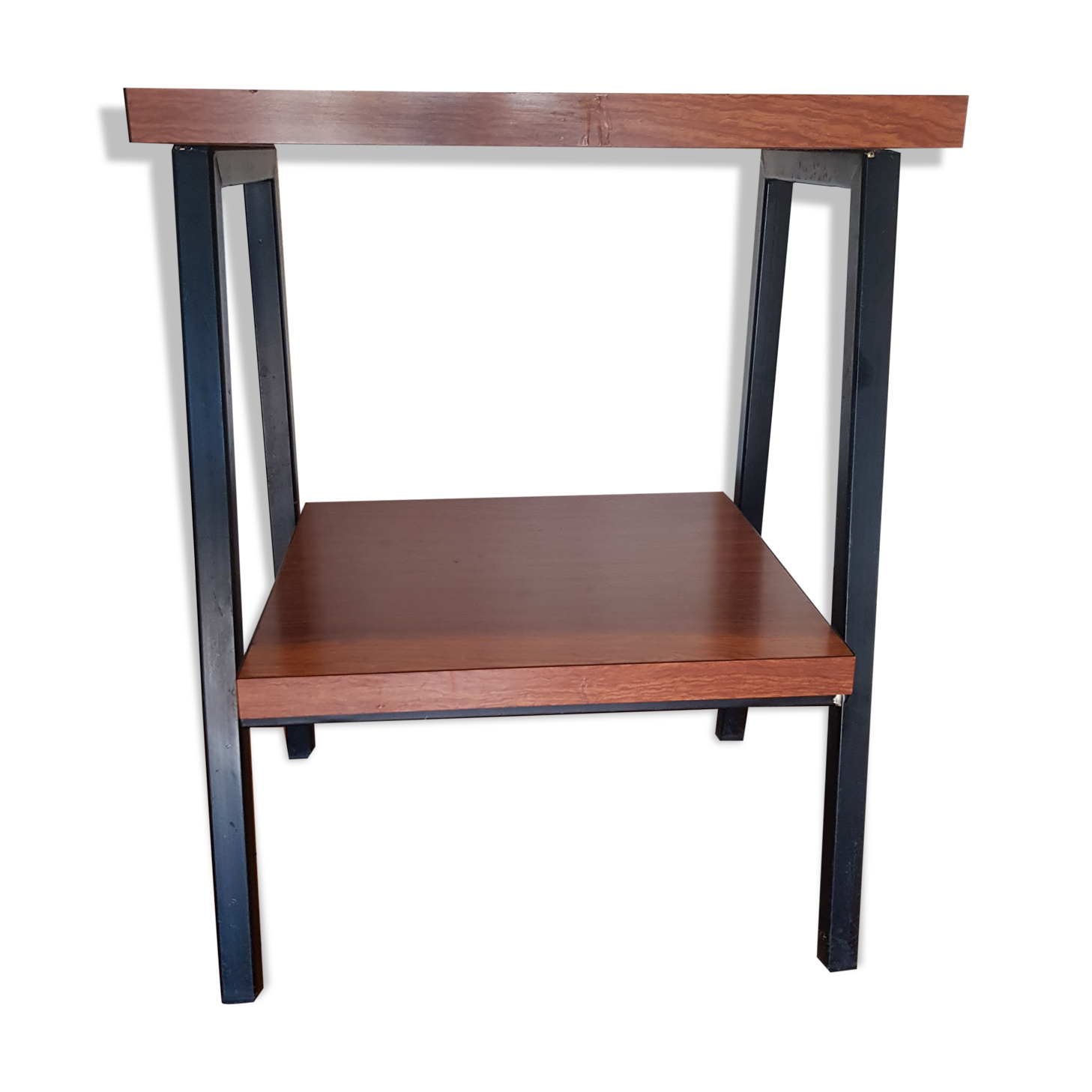 Gueridon metal and formica