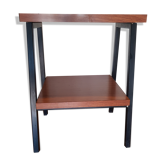 Gueridon metal and formica