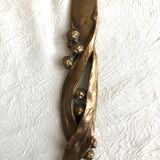 Opens letters cut bronze paper signed