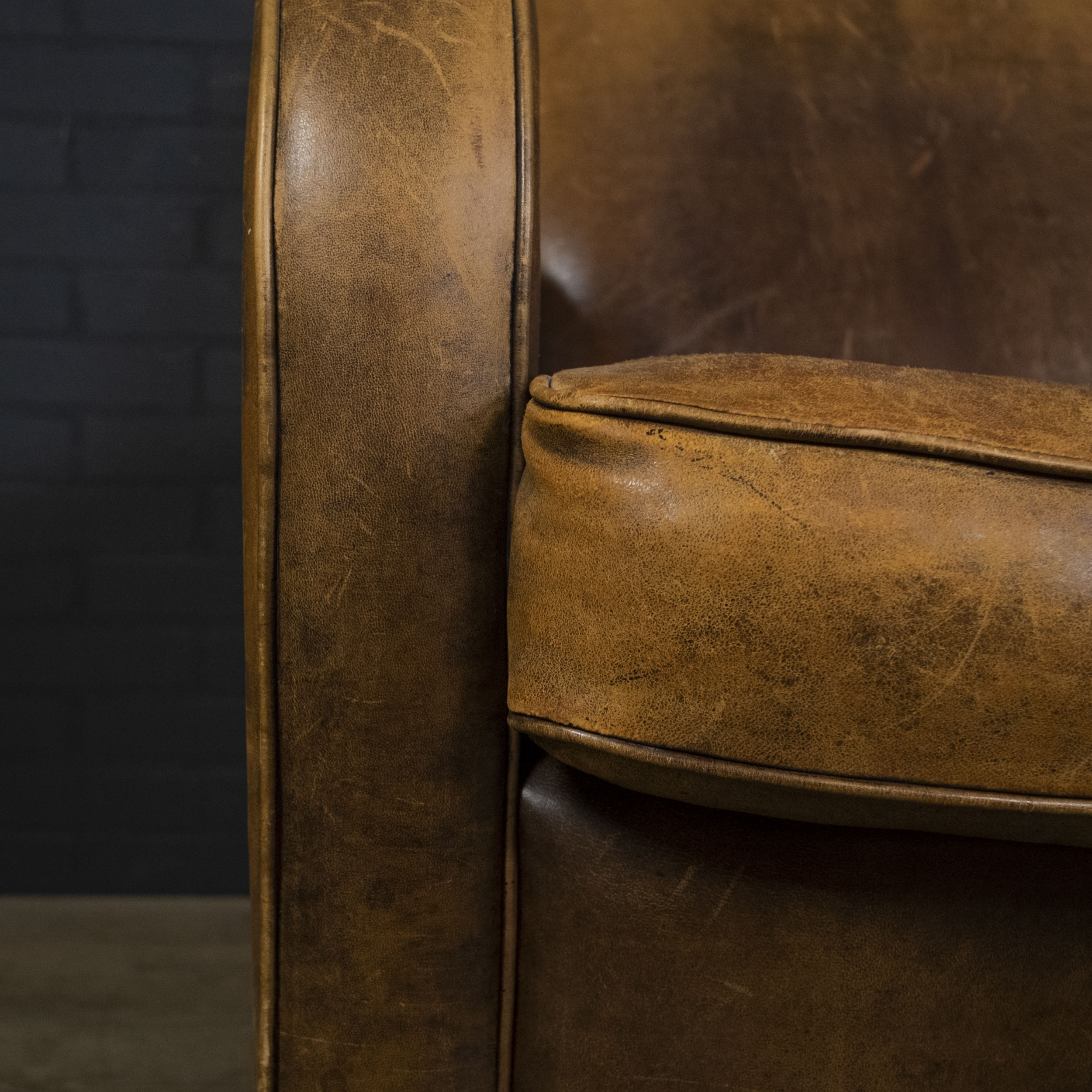 Art Deco Sofa Dutch Sheepskin