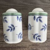 Salière et poivrière vintage Villeroy & Boch