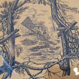 Large ironstone platter, Franco-English company