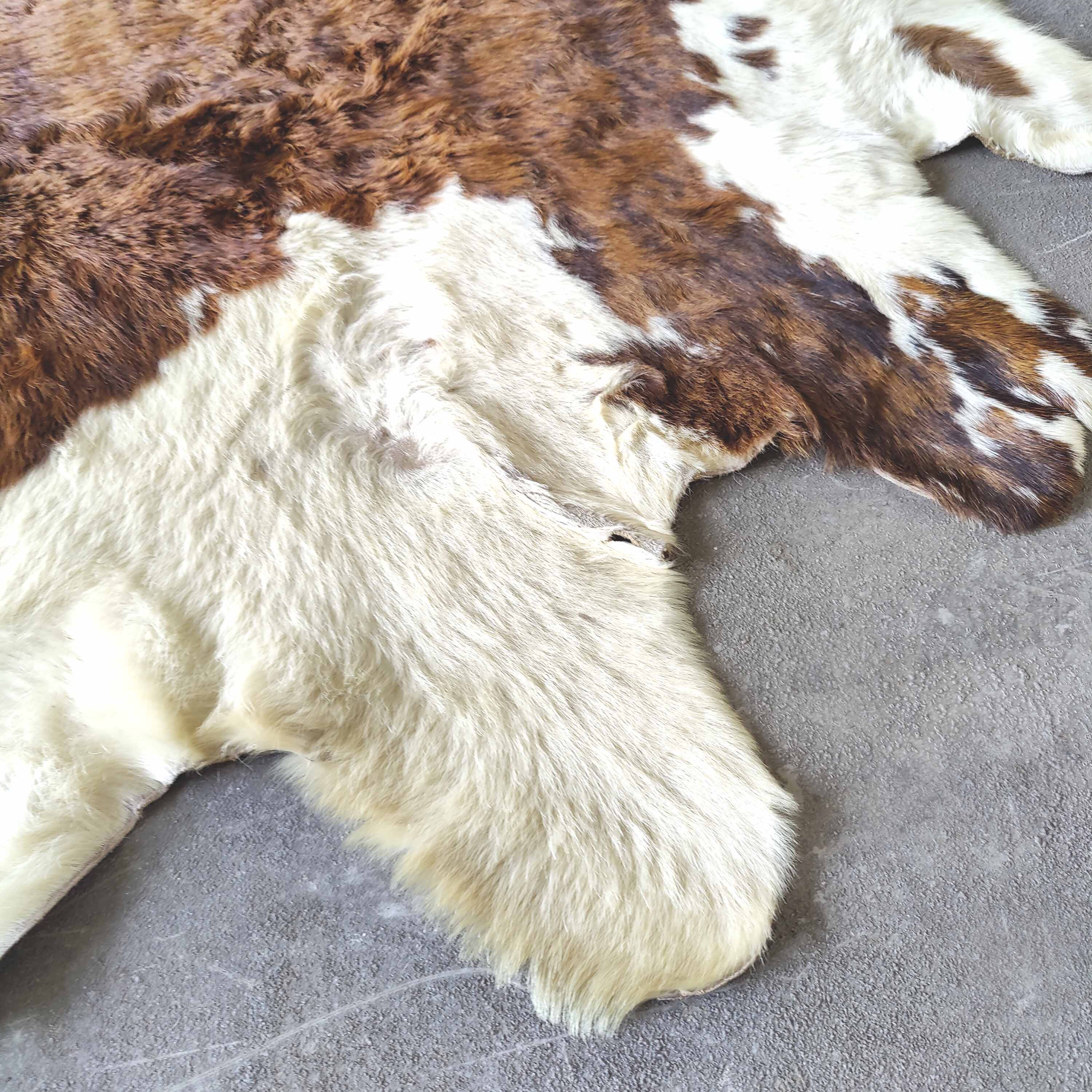 Cowhide mat 210 by 200cm