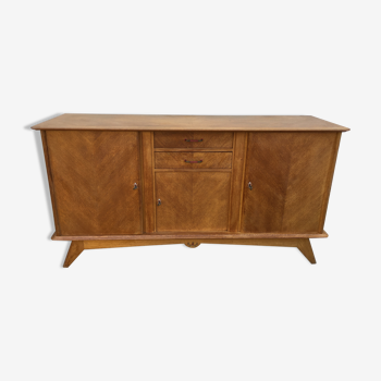 Buffet enfilade vintage pieds compas année 50