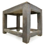 Solid wood work table (66 x 91 x 60cm)