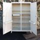 Art deco cabinet, vintage wooden cabinet, storage unit, interior decor