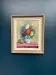 Original Swedish Oil on Canvas – “Asters in a Ceramic Vase” by Eric Lundgren – Signed – Vintage and Framed – 60 × 54 cm (23.6" × 21.3")