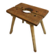 Tabouret de lait vintage