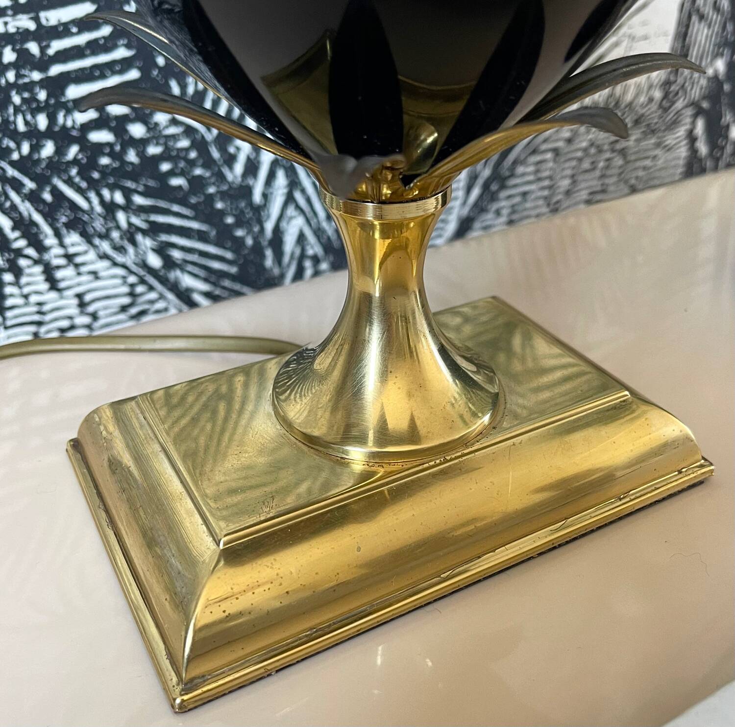 Lamp base Maison Le Dauphin 1980.