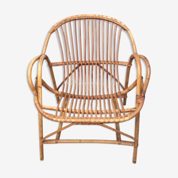 Vintage rattan chair 1960