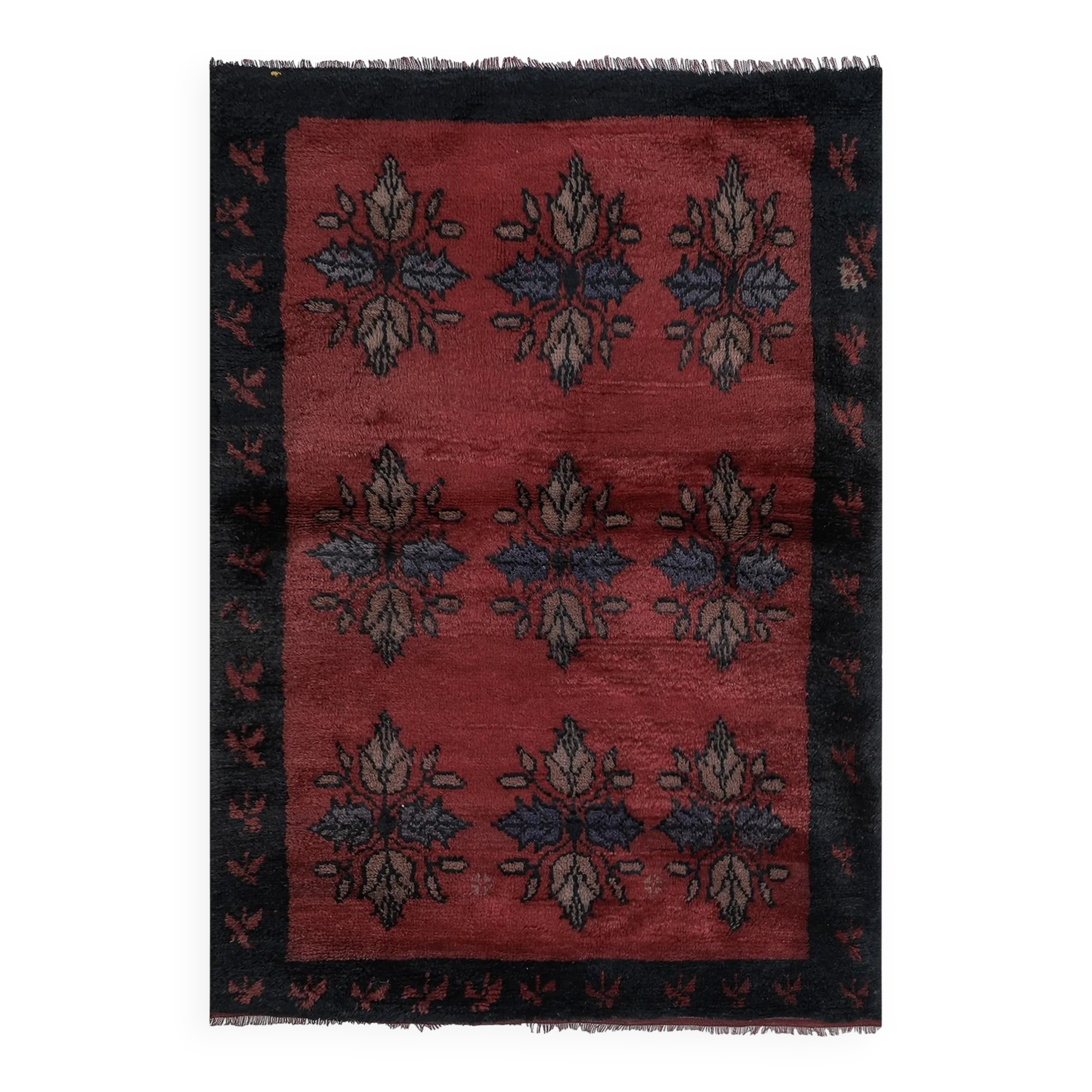 Tapis turc vintage fait main 108x163 cm