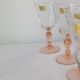 Set of 4 Rosaline Luminarc wine glasses
