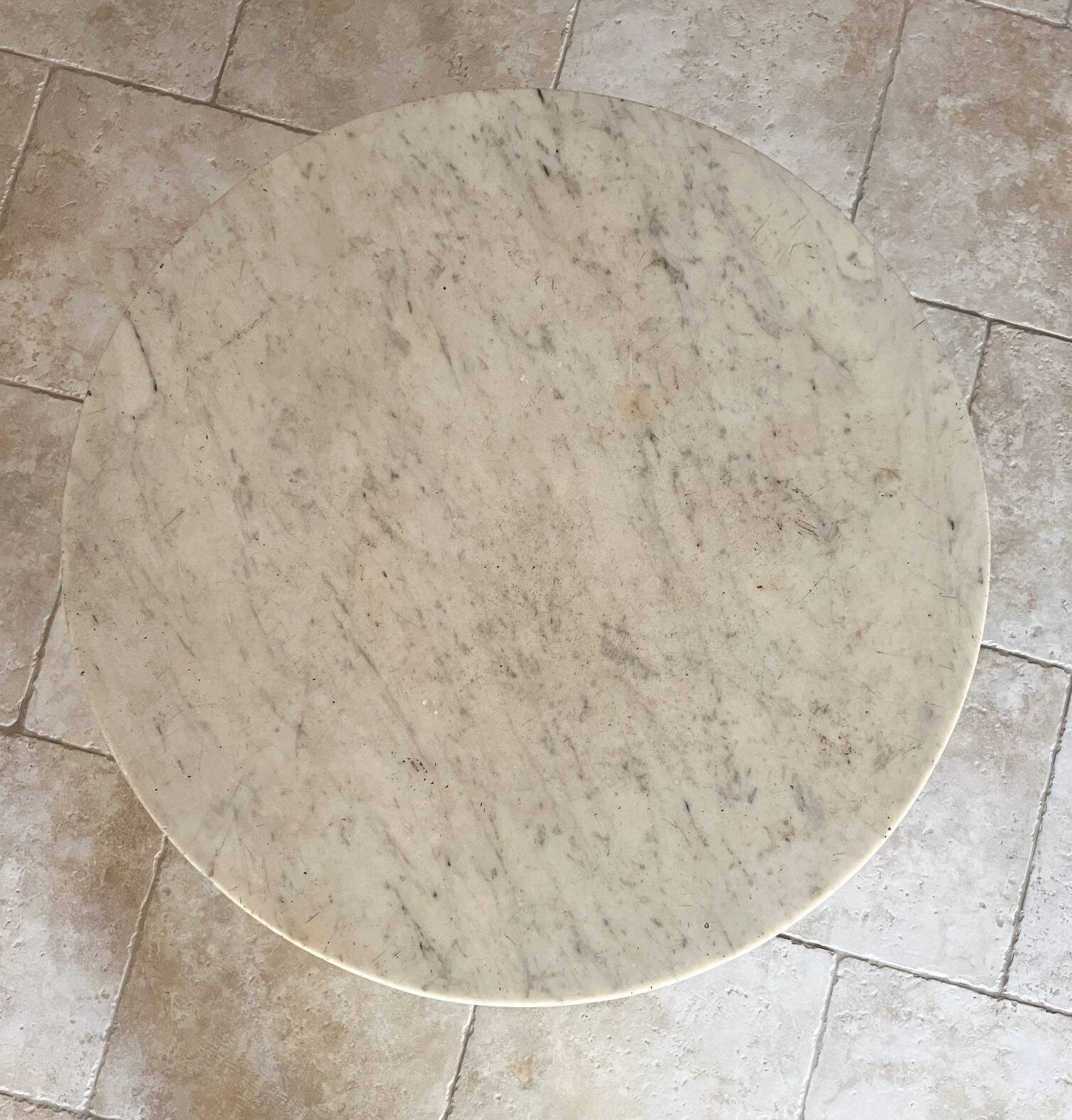 Thonet Table No. 8 from 1888 Café Museum after Adolph Loos marble top