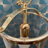 Lustre lanterne laiton
