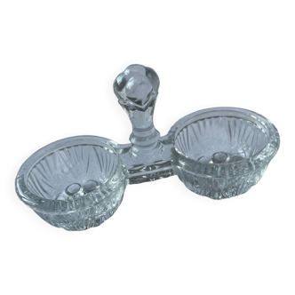 Glass salt and pepper shaker
