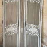 Pair of patinated doors