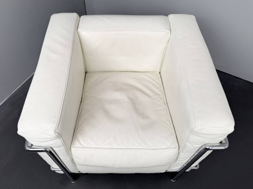 LC2 armchair by Le Corbusier for Cassina, Italy, 2000s