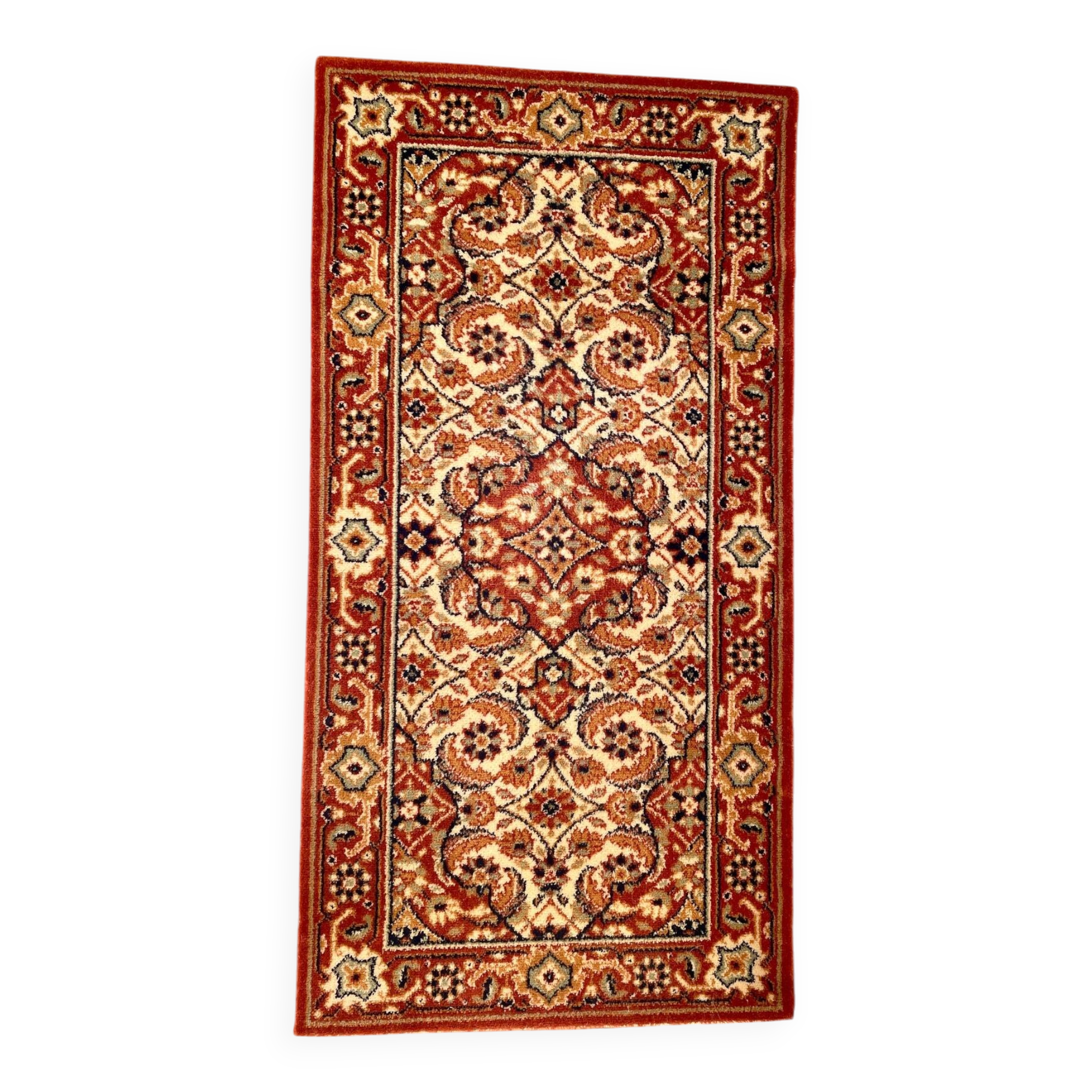 Vintage virgin wool rug