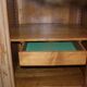 Solid oak cabinet from the 60s 2 doors with locks and keys