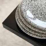 4 Castelforte dessert plates.