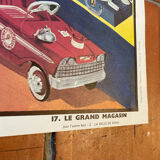 Ogé Hachette poster "the bathroom and the department store"