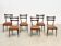 6 chaises de salle à manger italiennes