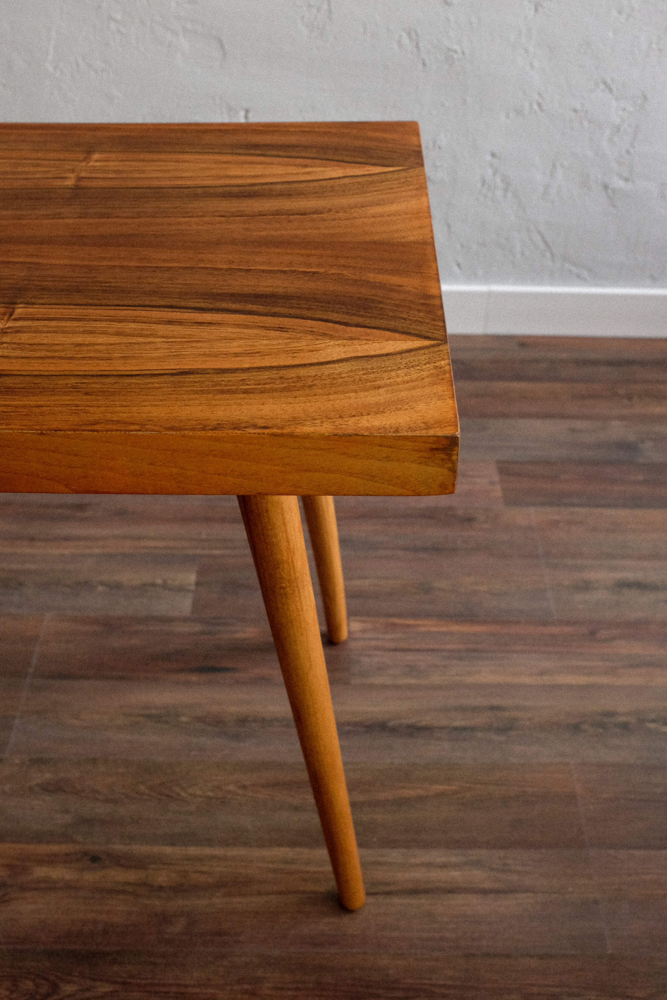 Vintage Czechoslovak Wooden TV Side Table by Nový Domov, 1970s