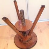 Wooden tripod stool / vintage 60s-70s