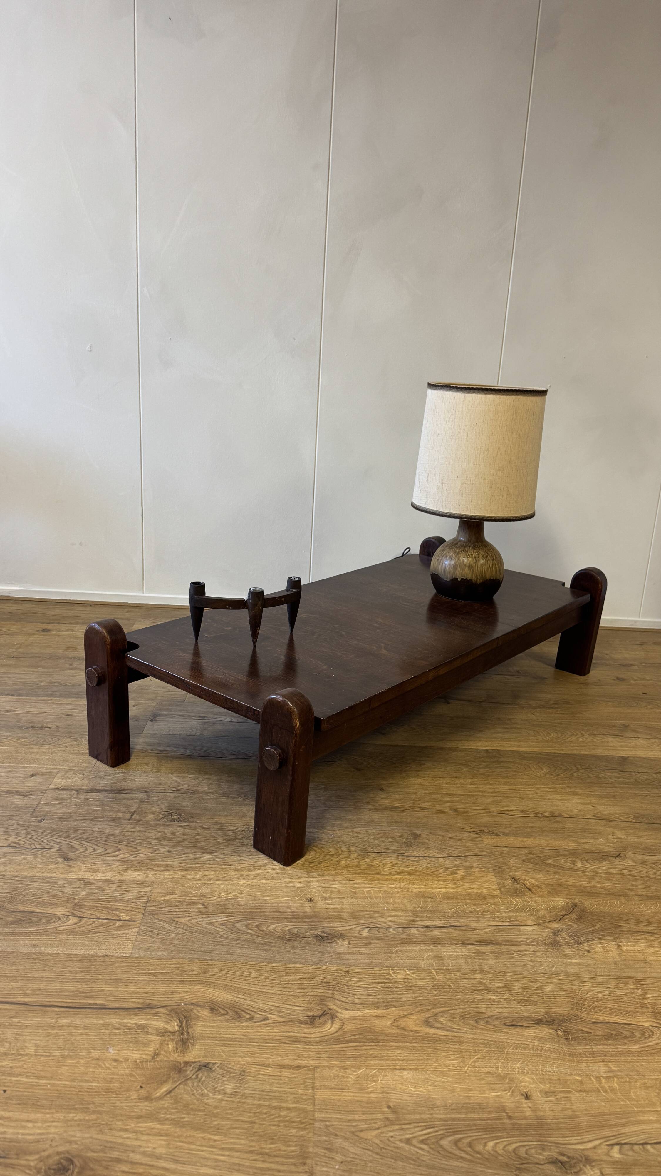 Vintage brutalist coffee table