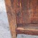 Antique wooden cabinet with 1 door, storage unit, bonnetière, kitchen furniture.