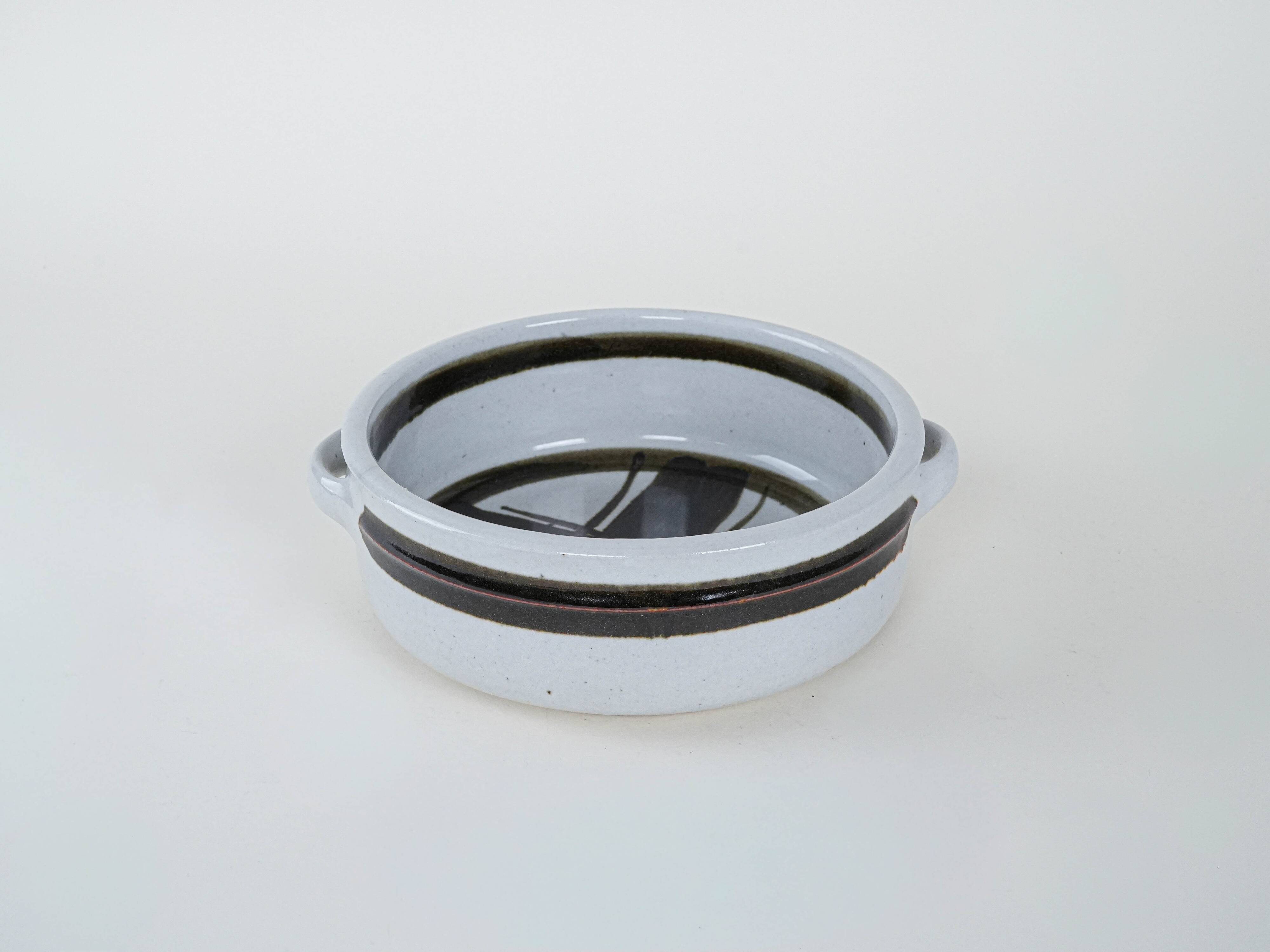 Ceramic bowl, Danish design, 1970s, manufactured by Hanne Stentøj