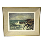 A. Ledieu - Oil "Seascape"