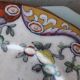 Plat en faience décor japonisant