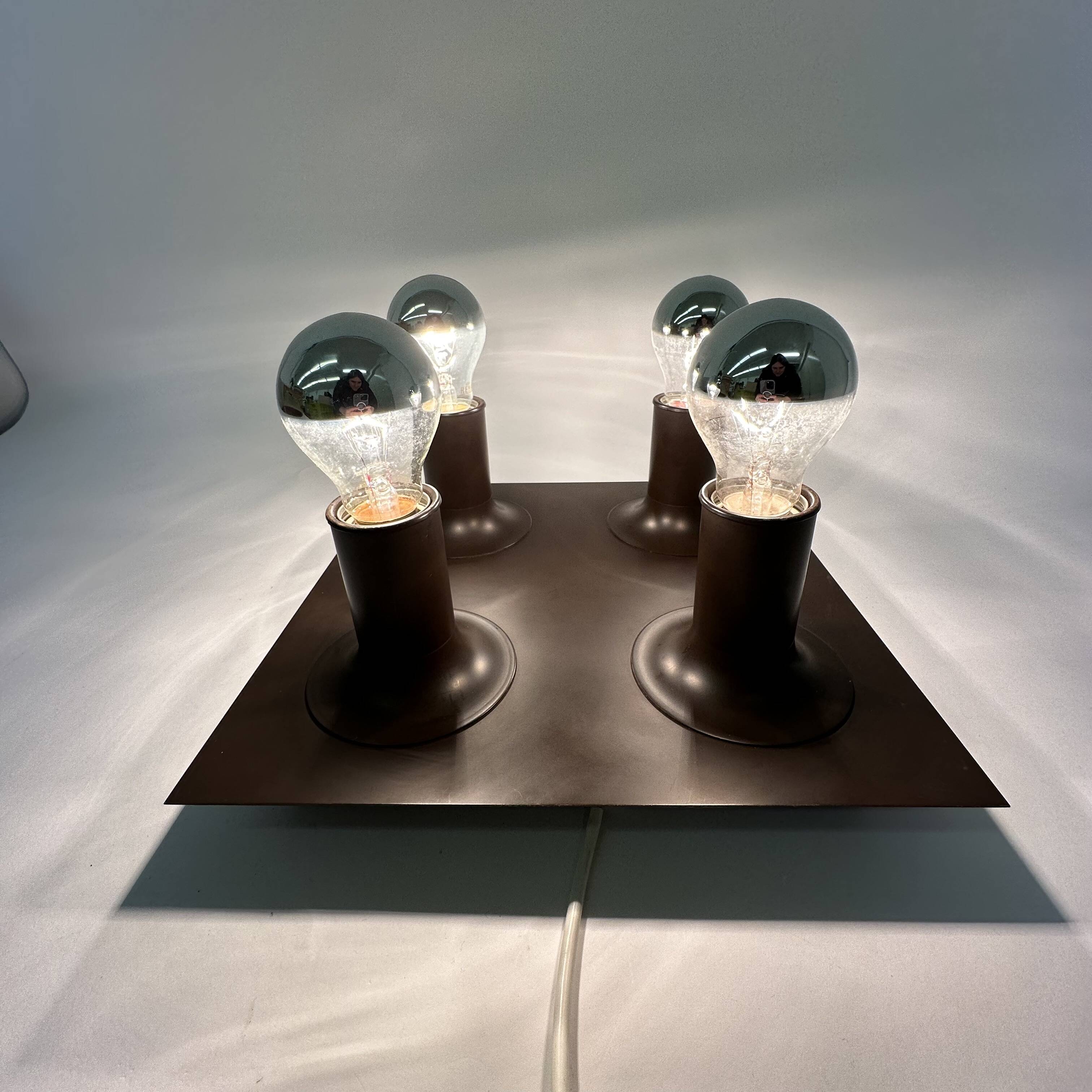 Mid-century space age wall lamp by Cosack Leuchten Germany , 1970’s