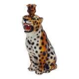 Leopard Candle Holder Ceramic