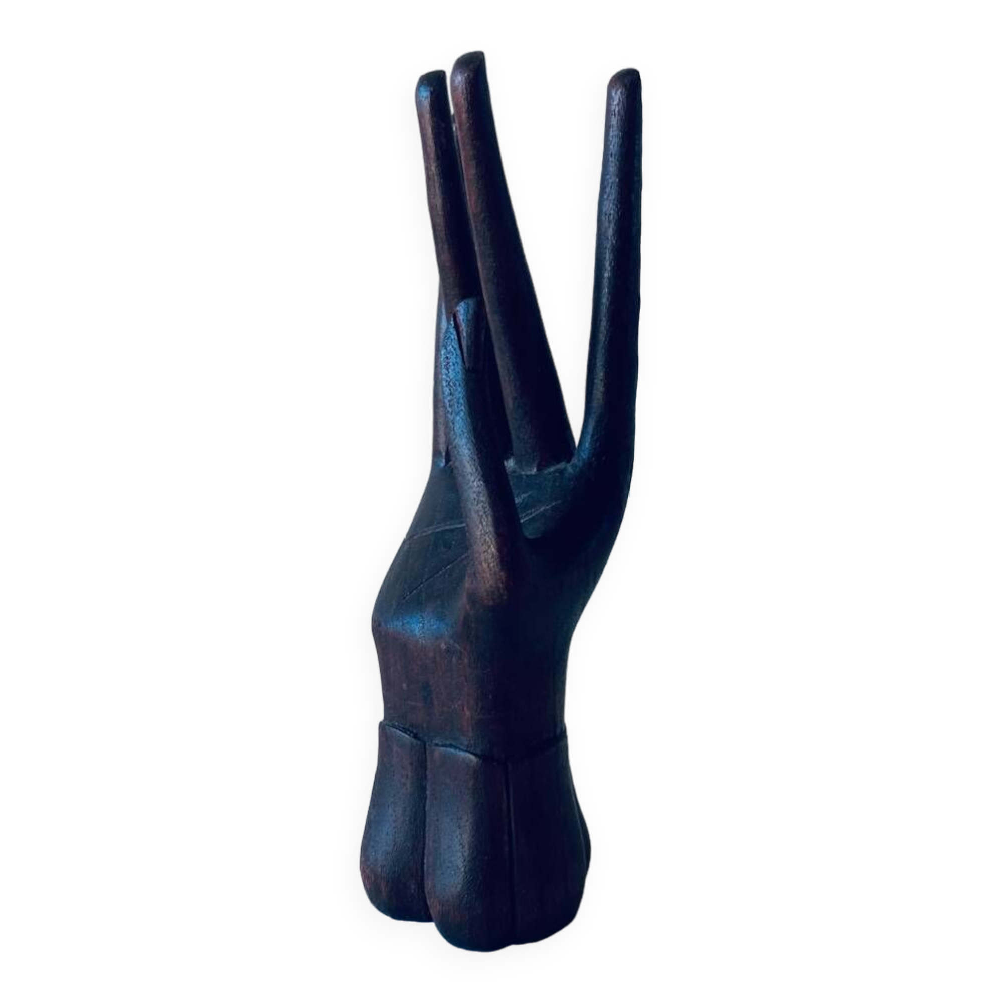 Decorative hand carved wood
