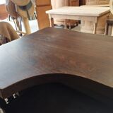 Wood and steel bar counter