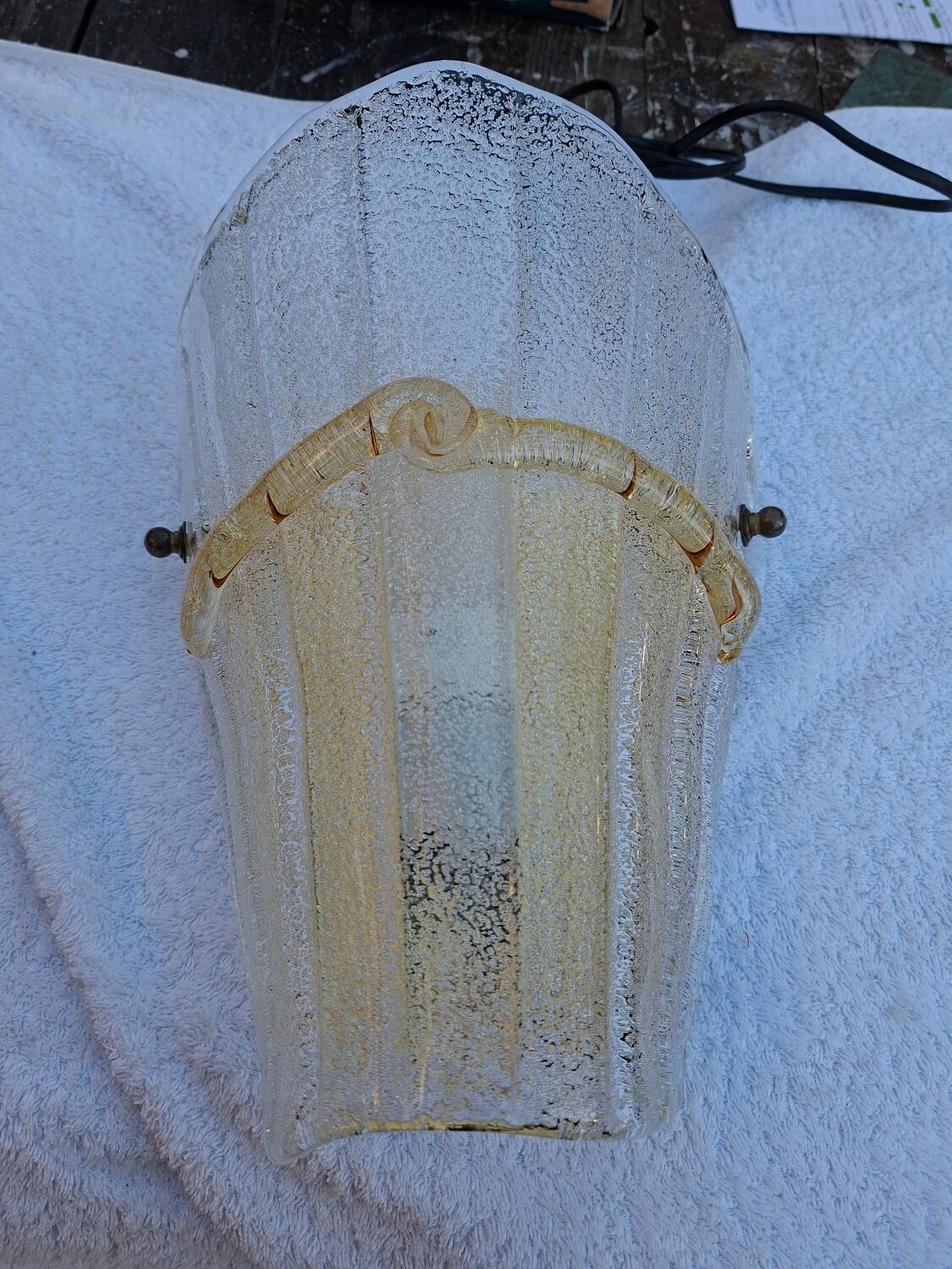 Vintage Murano wall light