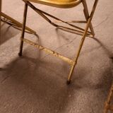 6 vintage opera folding chairs