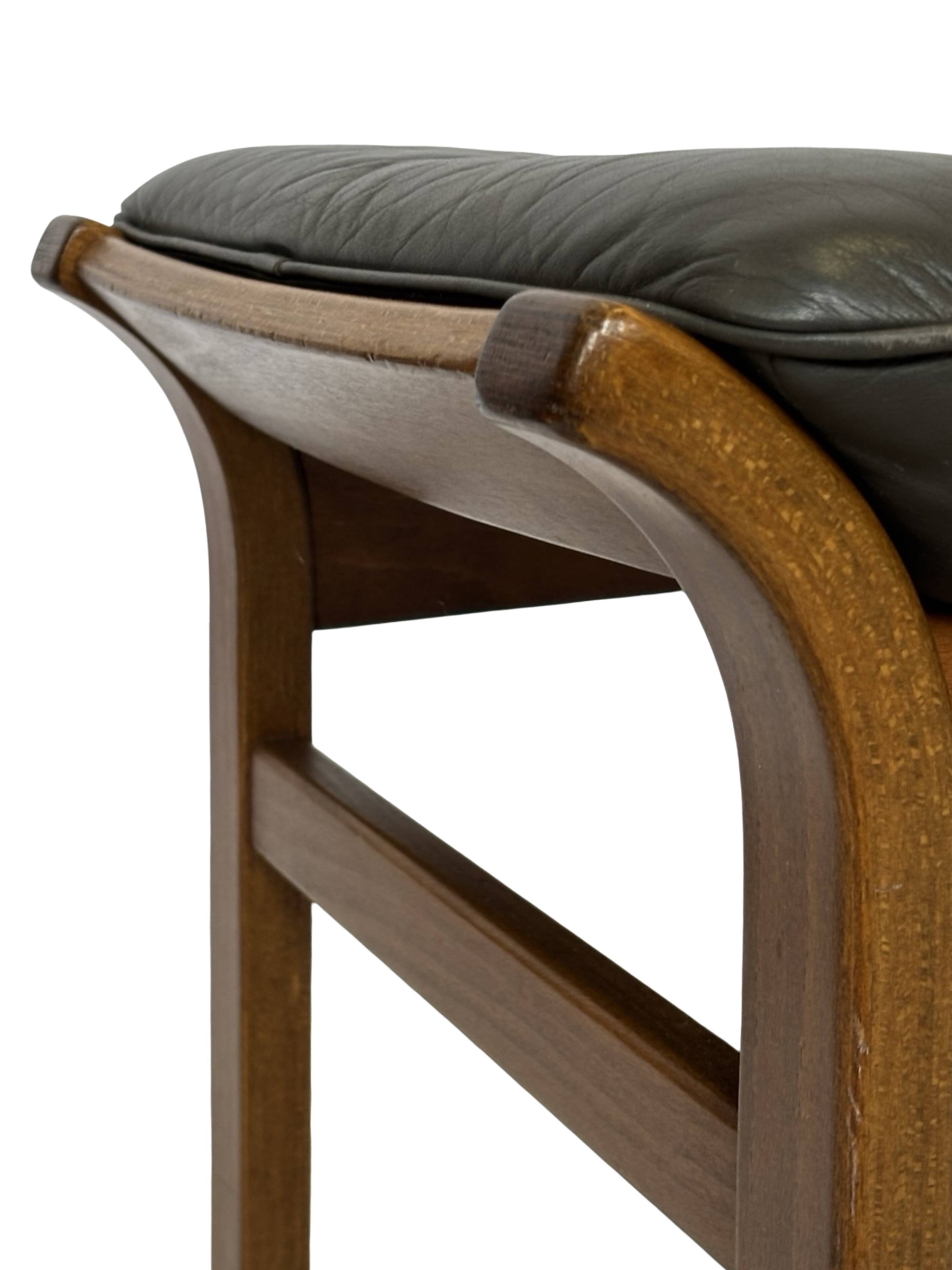 Vintage G Mobler Danish Design Footrest Footstool Ottoman